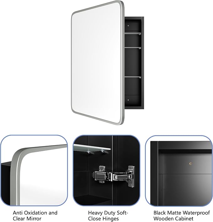 Brushed Nickel Metal Frame