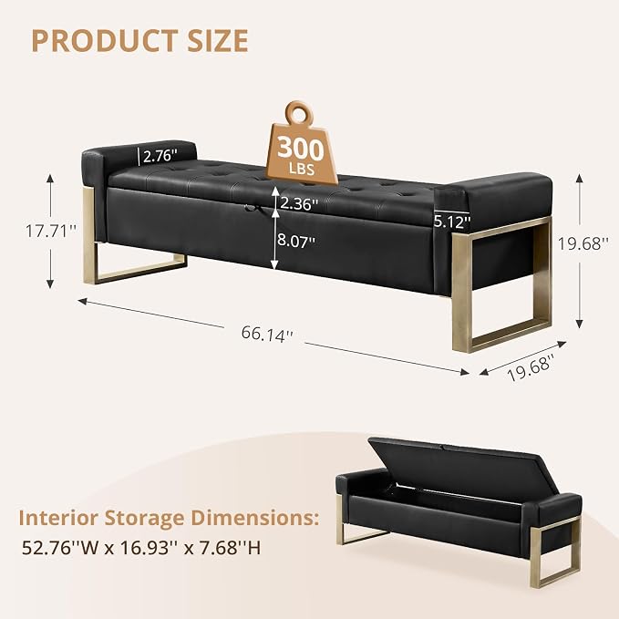 Faux Leather Black