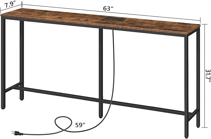 Rustic Brown, Black