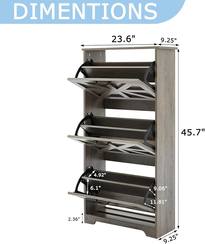 Gray(free Random Shoe Stool)