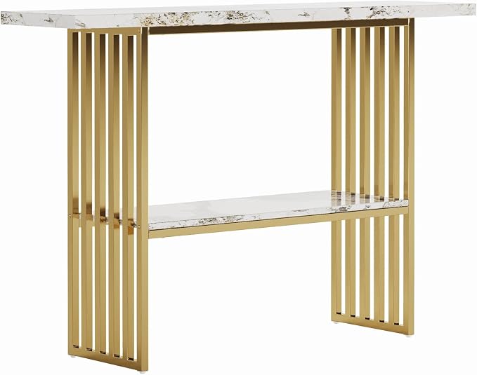 Gold & White-47.24in