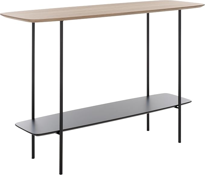 Light Grey Oak/Matte Black