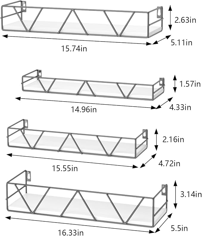 Gray-4pcs