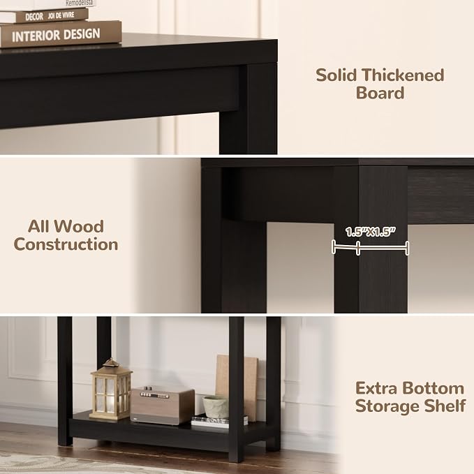 Embossed Wood Grain Black