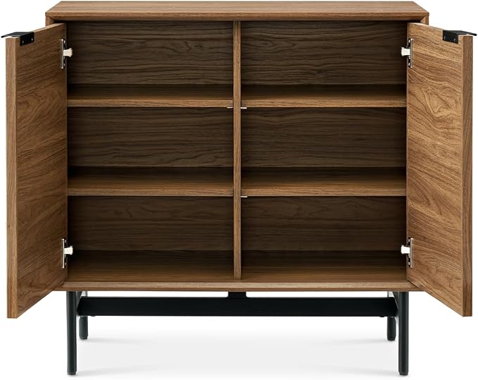 Walnut Herringbone Cabinet