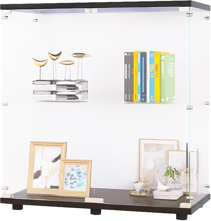 2-door 2-shelf, Black