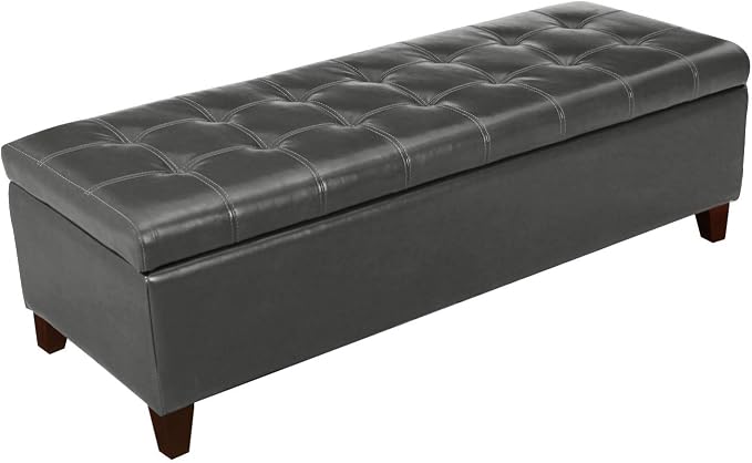 Faux Leather Grey