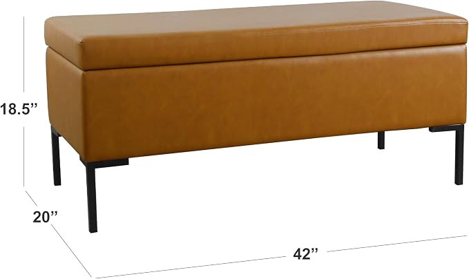 Brown Faux Leather