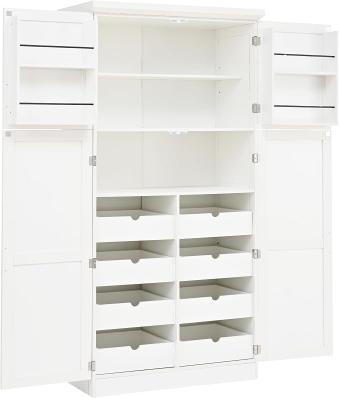 White + Mdf + Farmhouse