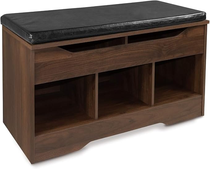 Shoe Bench - Walnut