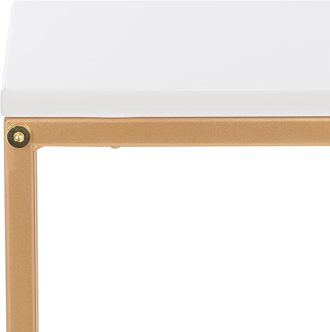 White/Matte Gold