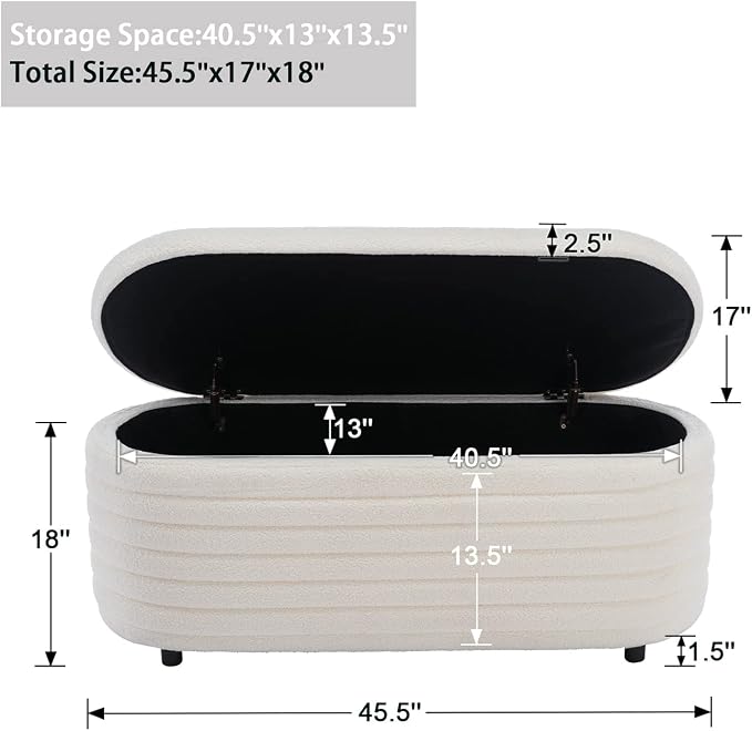 Oval- Fur White