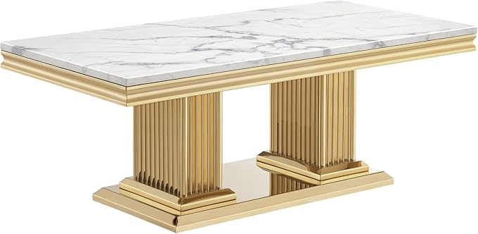 Ii White Marble&gold1