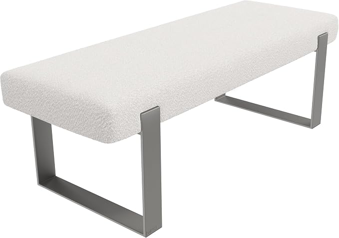 Boucle Ivory - Brushed Nickel