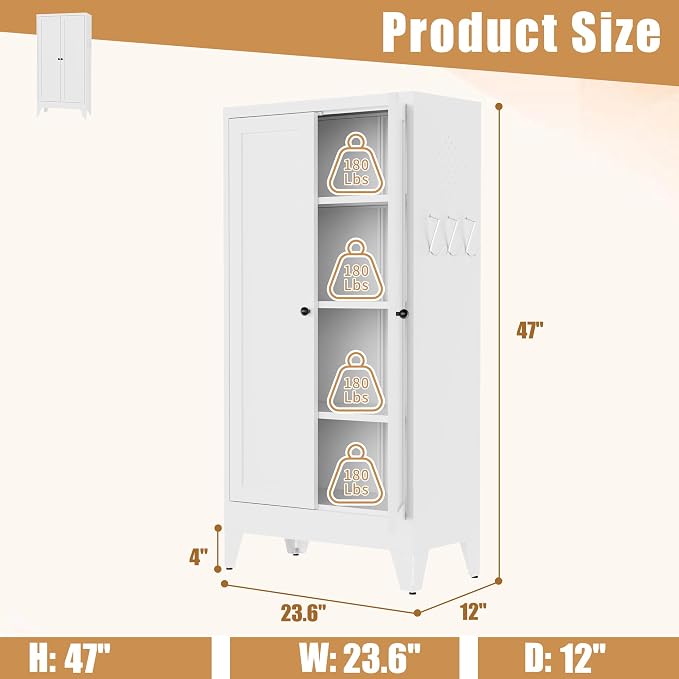 47'' White