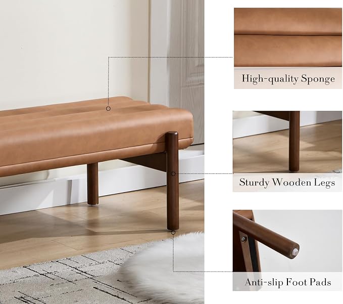 Walnut+brown Leather