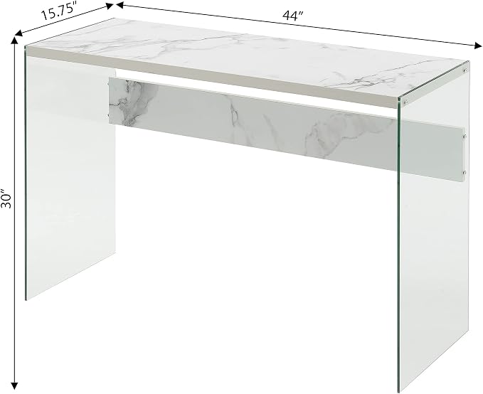 Faux White Marble