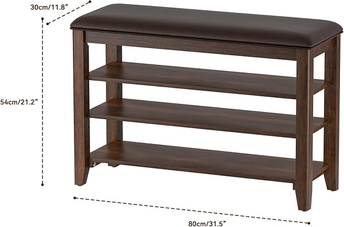 Walnut (Leather Cushion)