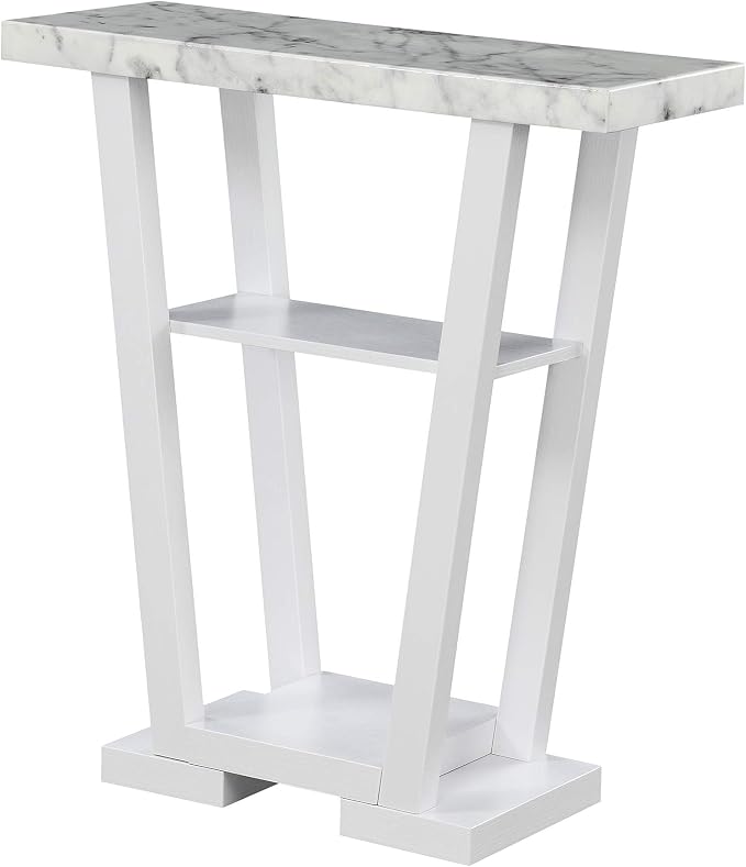 Faux White Marble/White