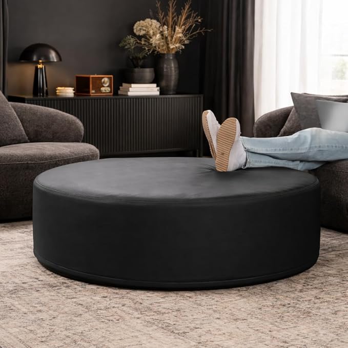 Faux Leather Black