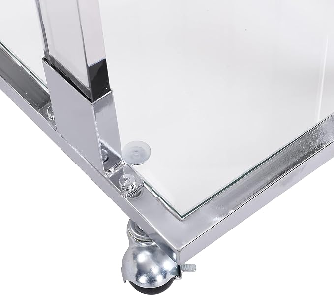 End Table - Mobile Silver