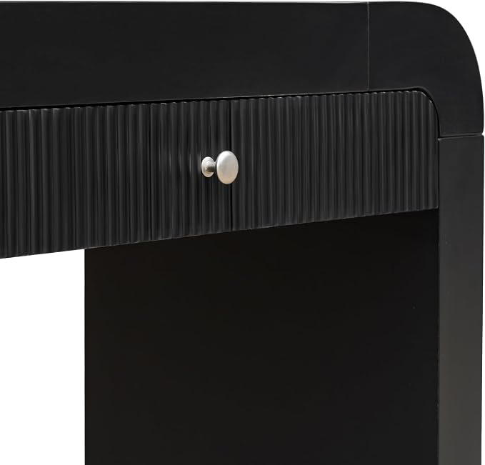Black 2 Drawers