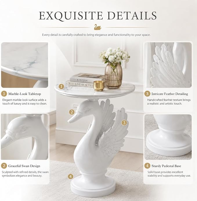 Swan - White Glossy