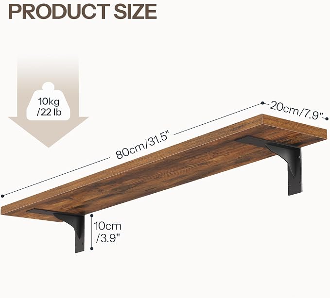 Rustic Brown + Black