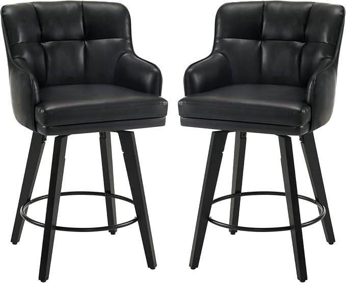 Black- Faux Leather