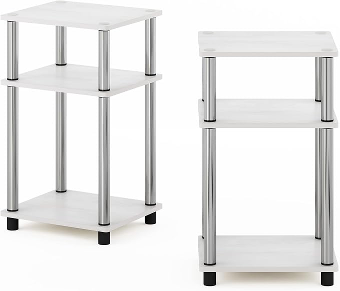 White Oak/Chrome