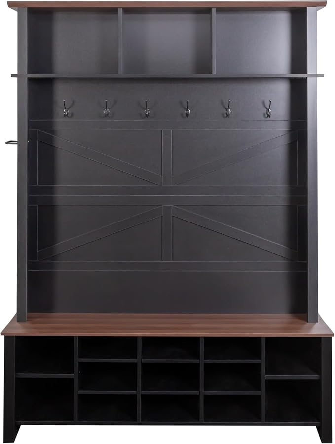 Black/Storage Shelves