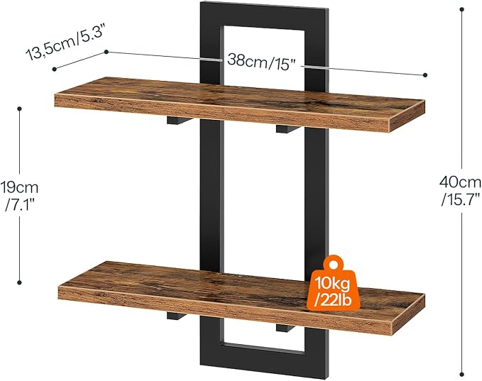Rustic Brown + Black
