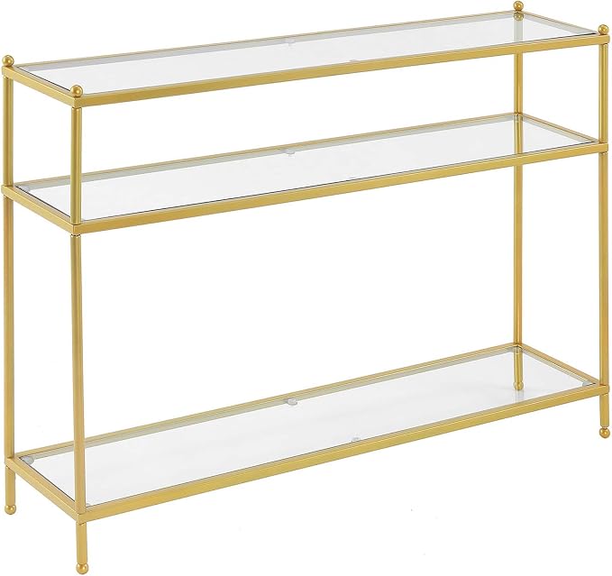 Clear Glass / Gold