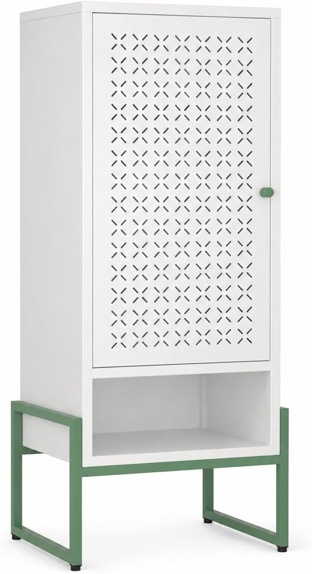 White+green