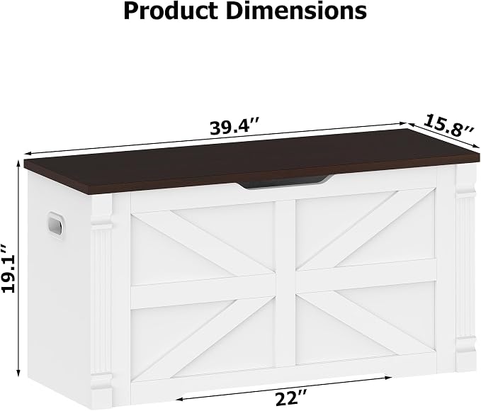 White + Walnut