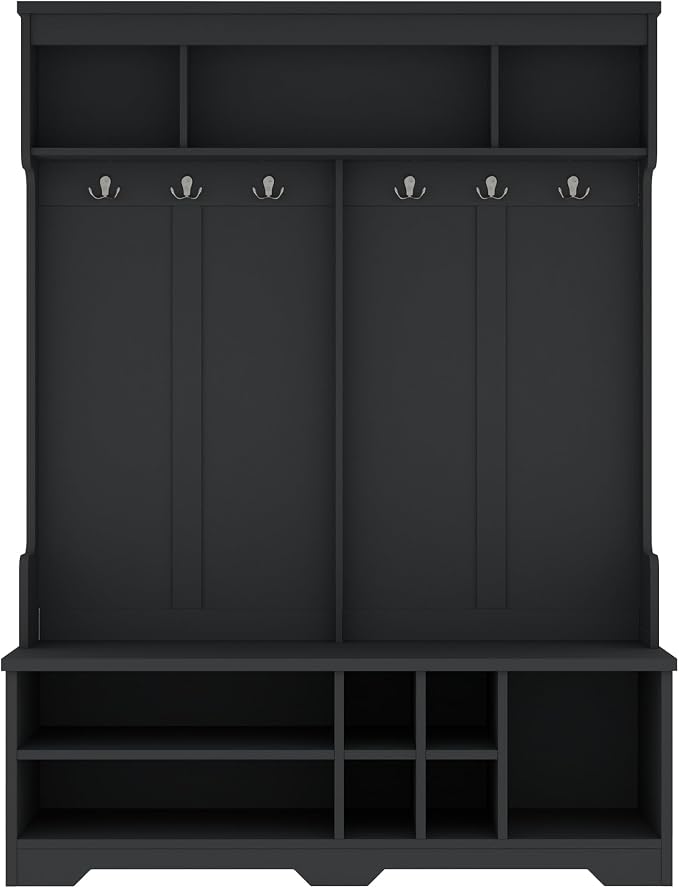 Black, Shoe Cubbies, 24
