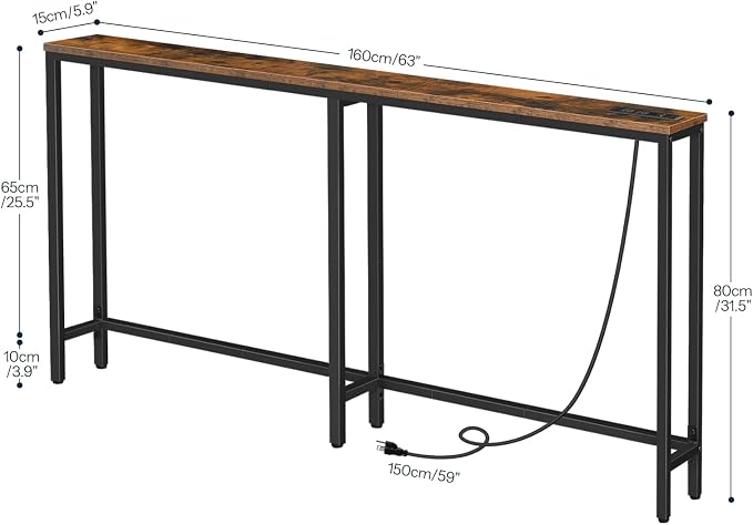 Rustic Brown + Black