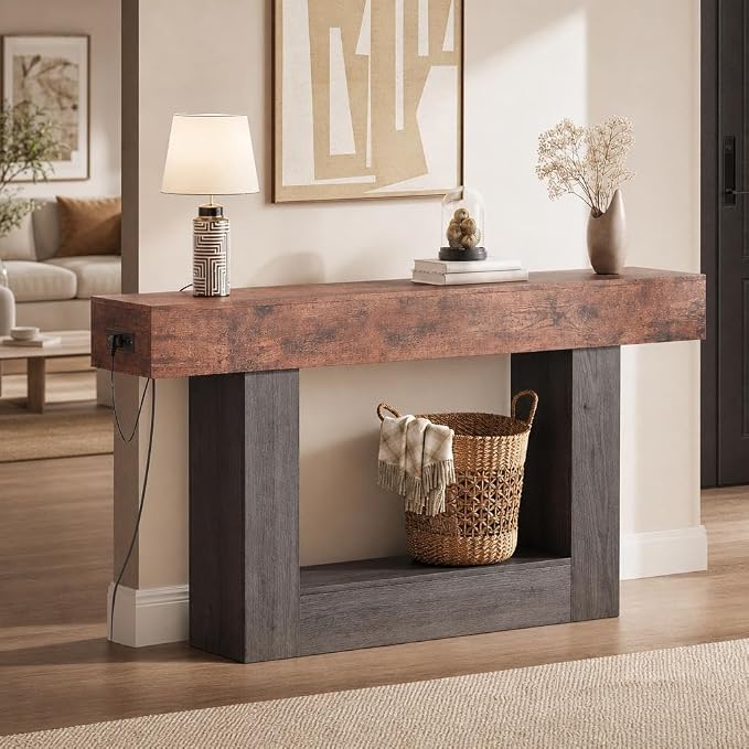 Rustic Brown & Gray
