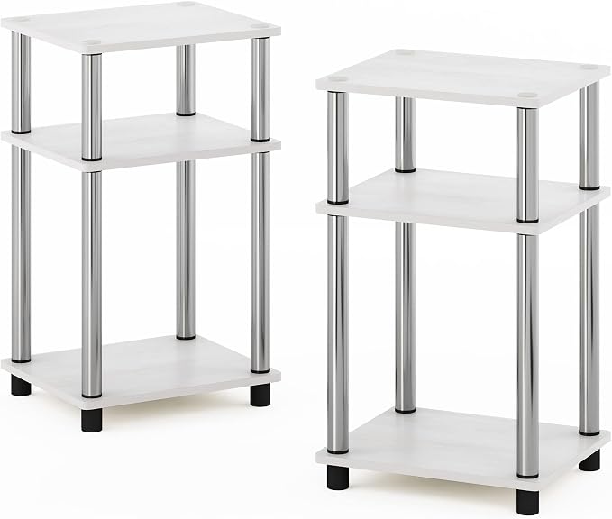 White Oak/Chrome