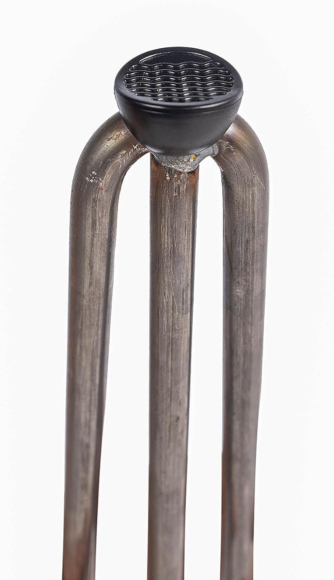 Unfinished + Grey Hairpin Legs