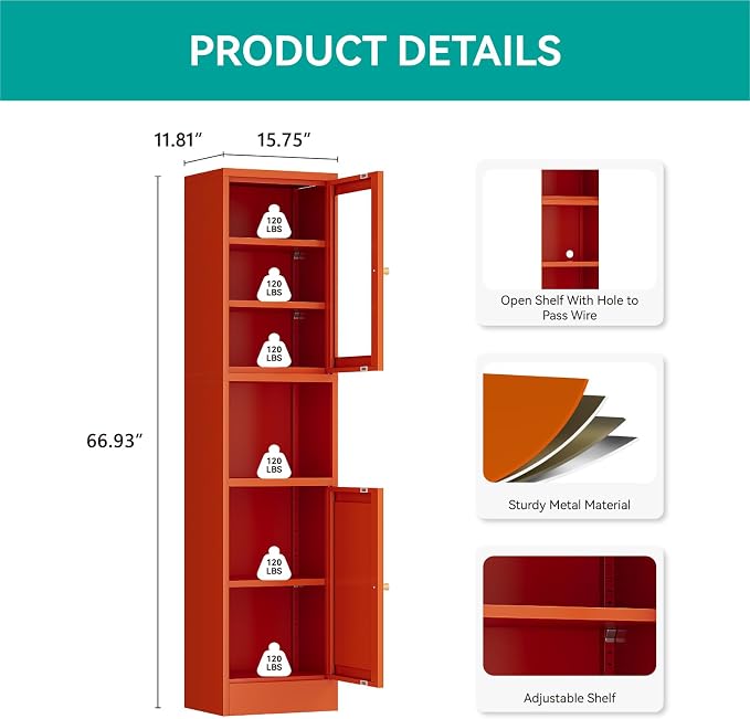 Orange-glass Door