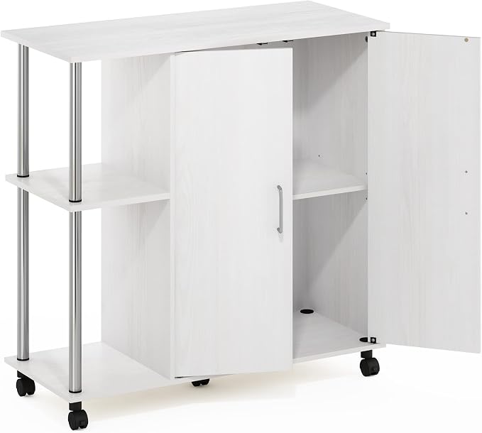 White Oak/Chrome