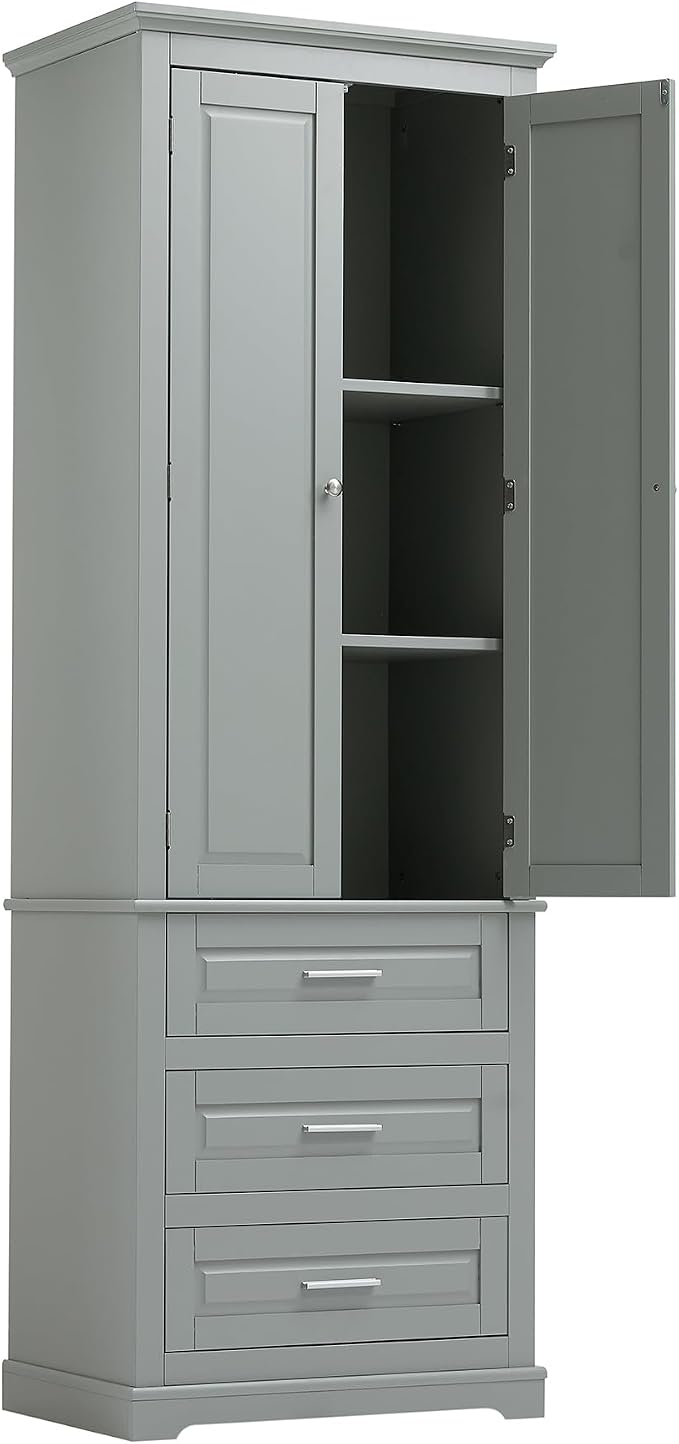 Grey(3 Drawers)