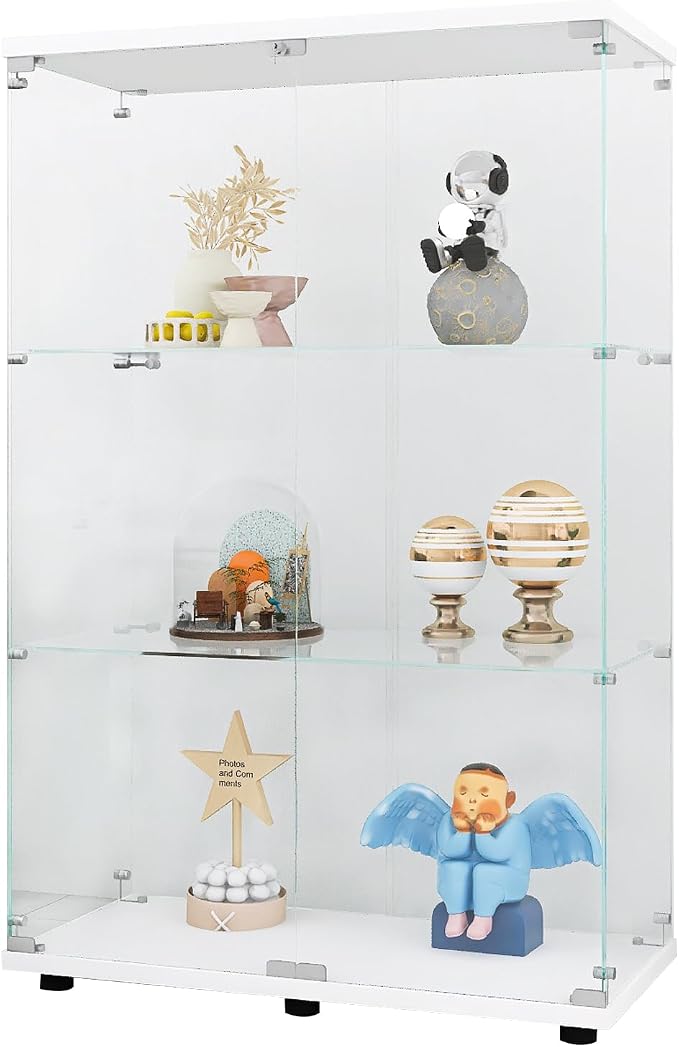 White - 2 Doors & 3 Shelves