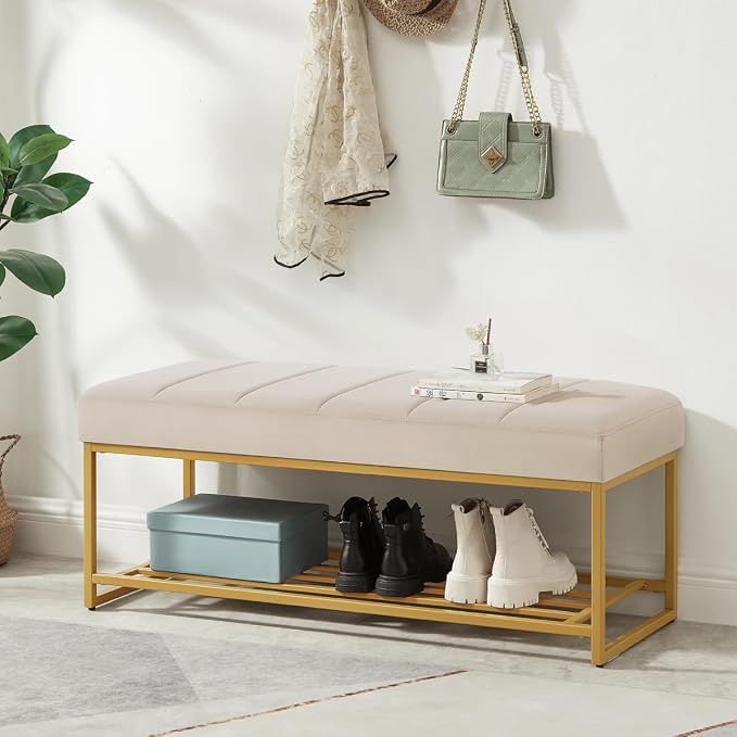Taupe Bench