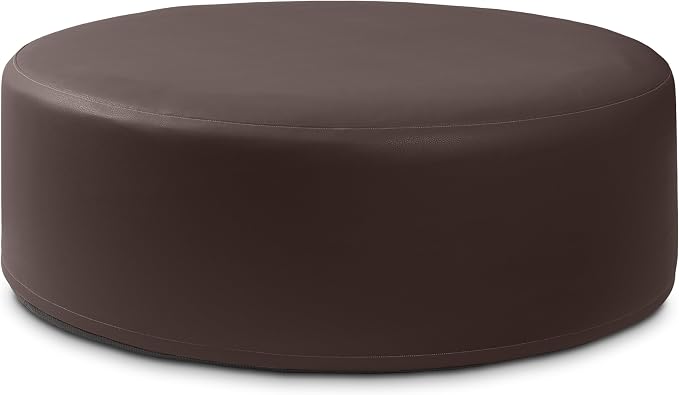 Faux Leather Chocolate