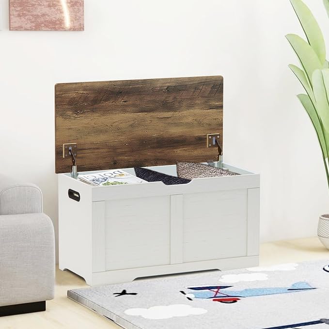 Brown + Rustic White