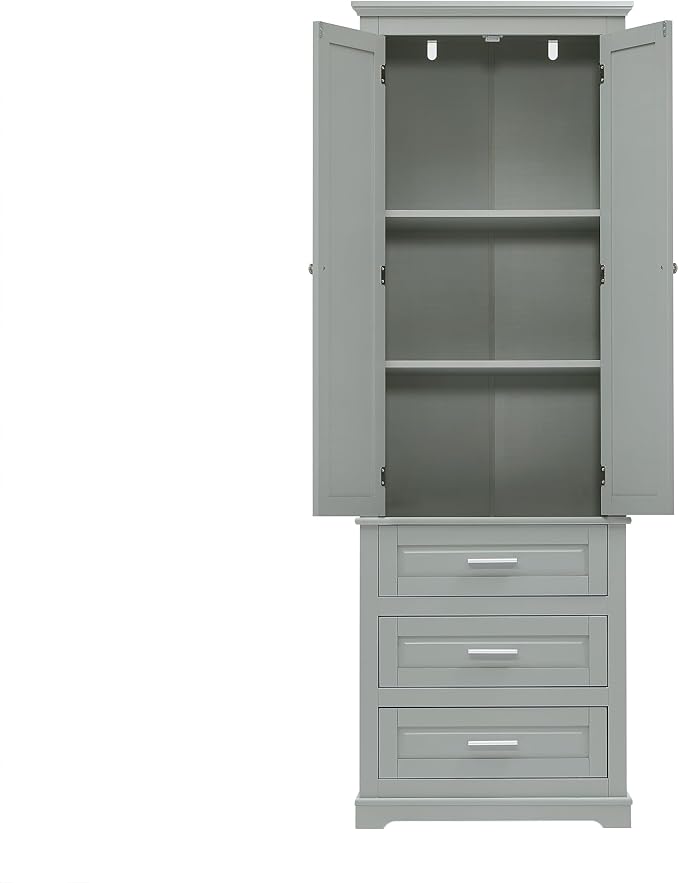 Grey(3 Drawers)