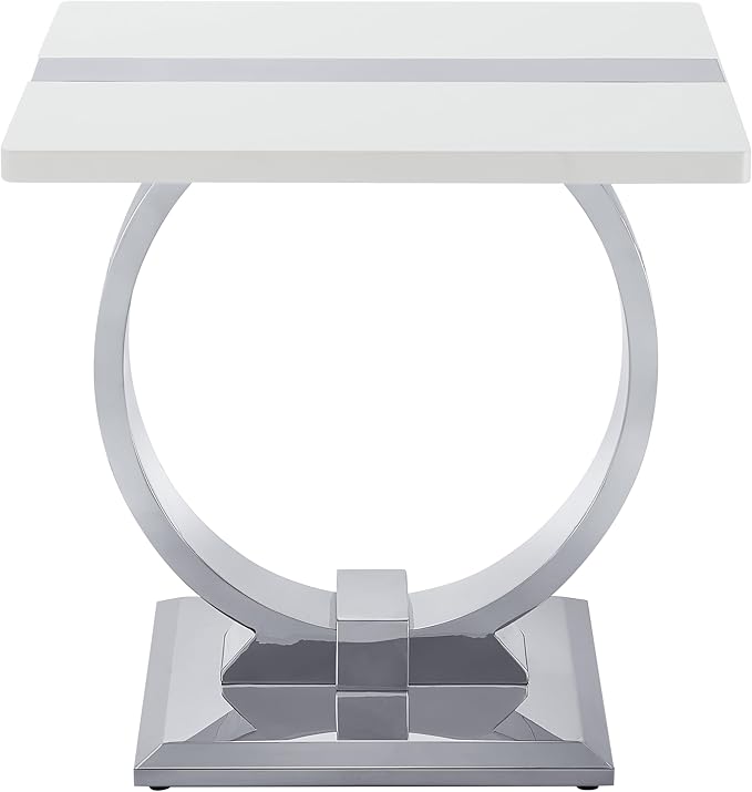 Silver/White