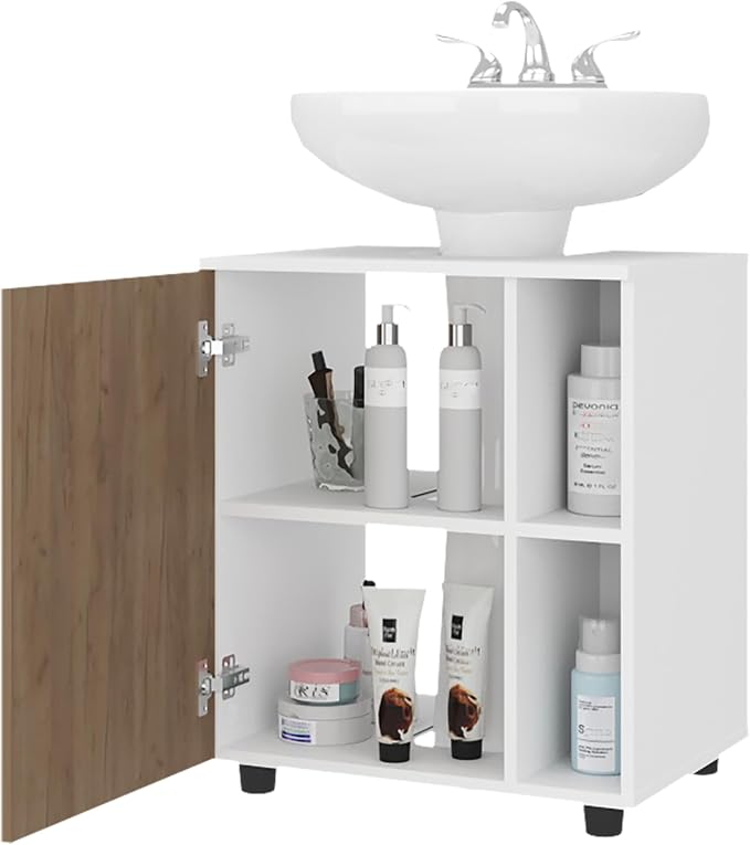 White - Natural Oak